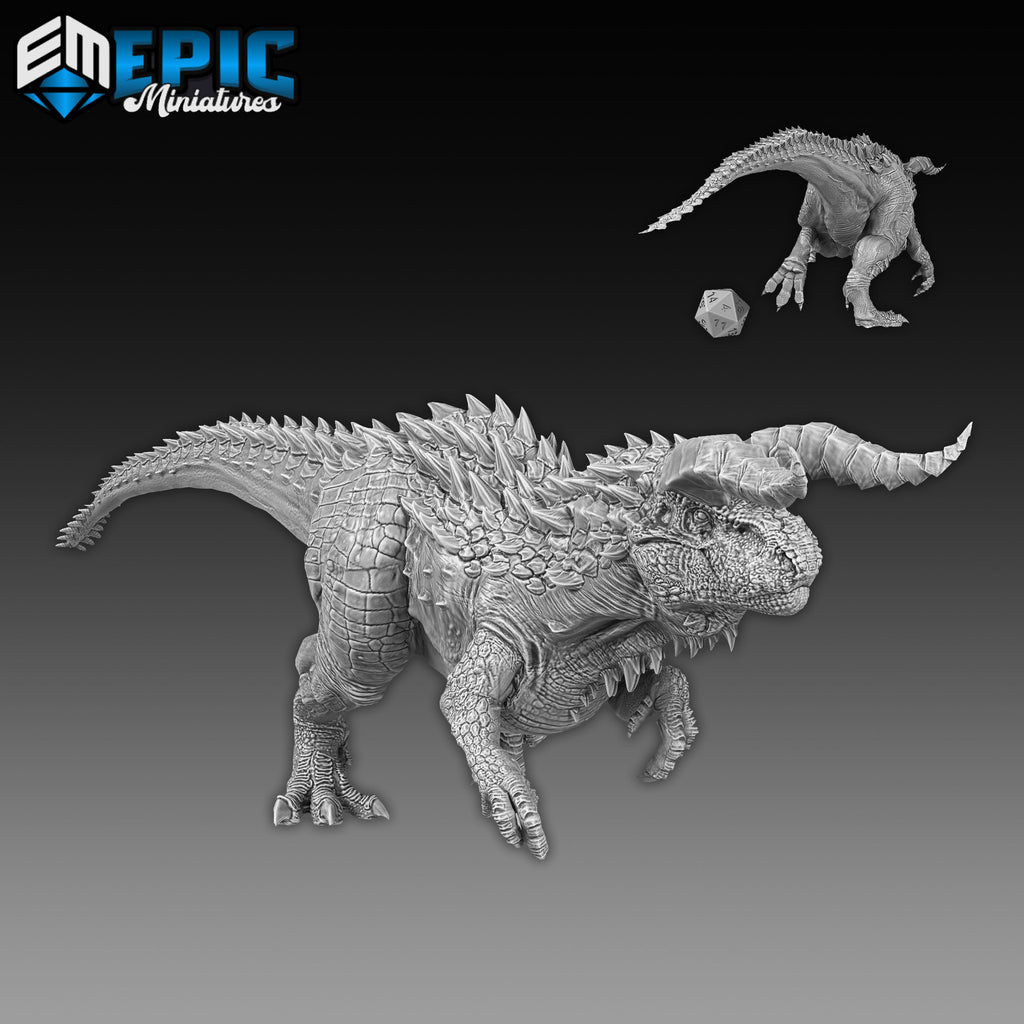 Therizinosauro Correndo - Jurassic Encounters - Epic Miniatures