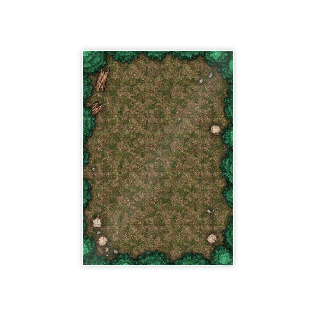 Big Battle Map - Forest - PRINT ON DEMAND - Imaginary Adventures