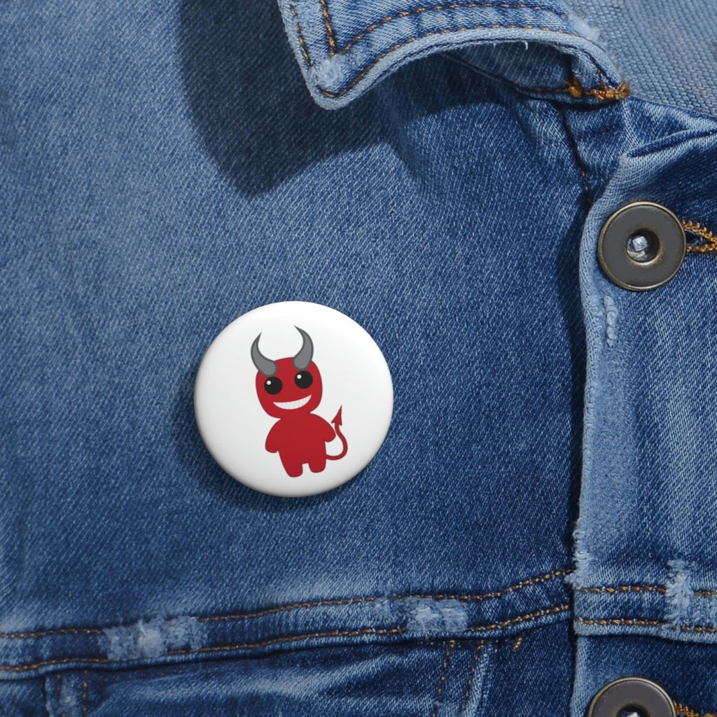 Pin Button - 1.25-inch - Monsters - Imp - Imaginary Adventures