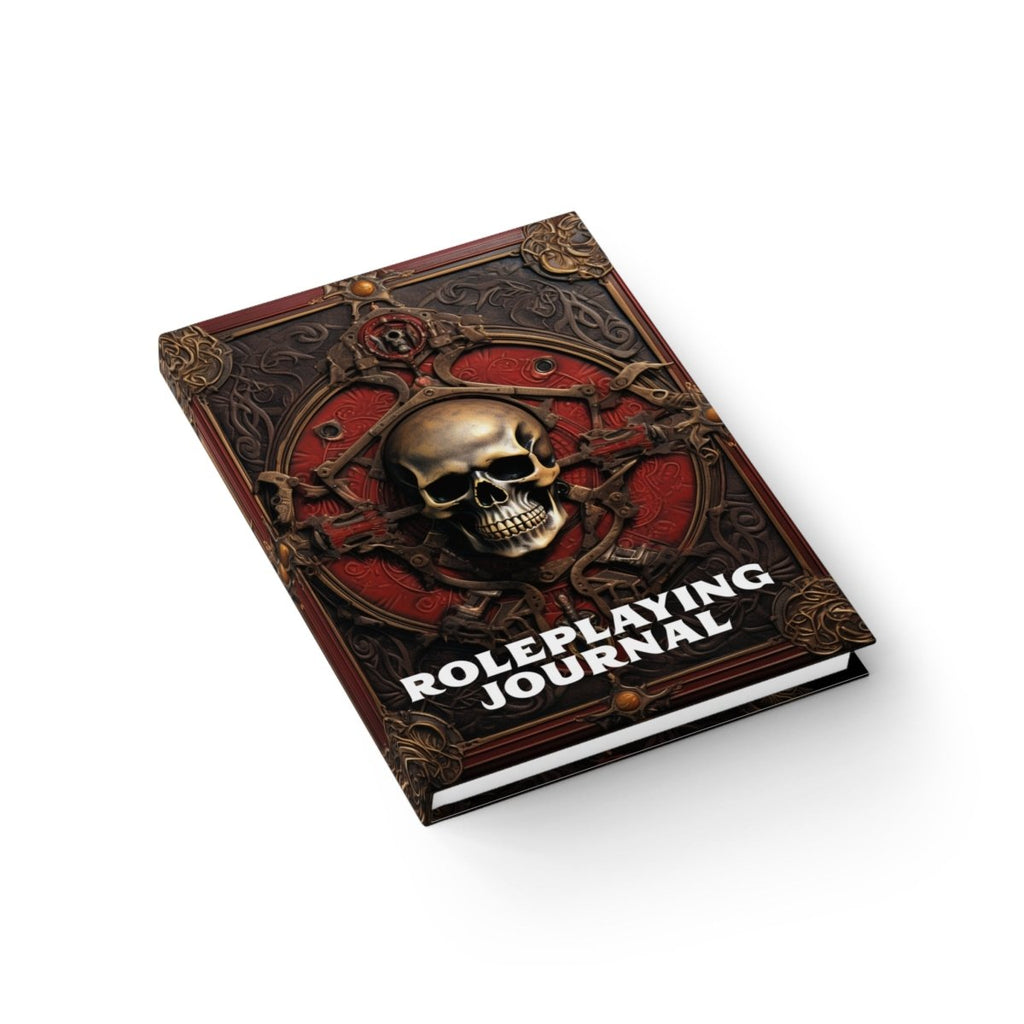 Roleplaying Journal - Skull - PRINT ON DEMAND - Imaginary Adventures