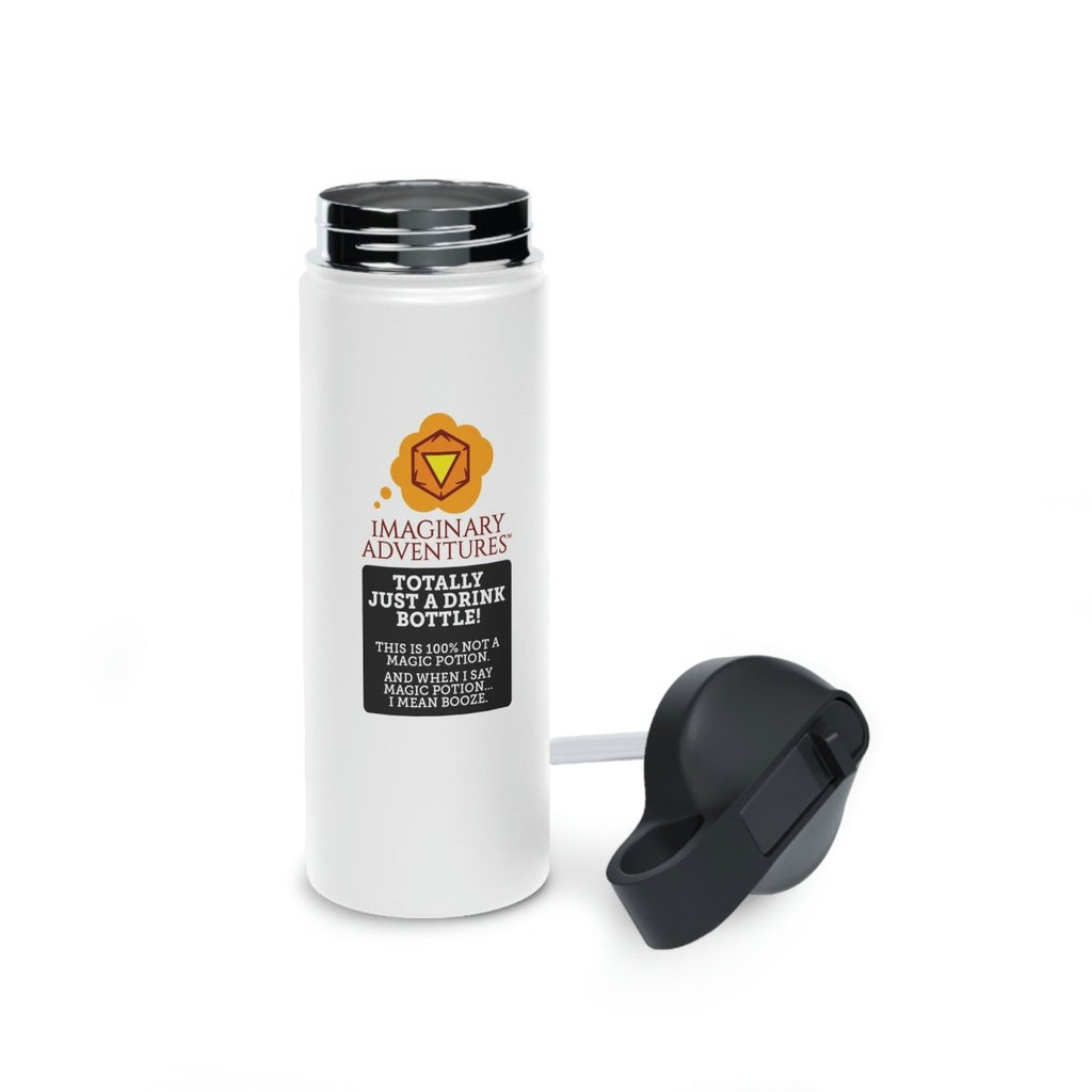 Stainless Steel Water Bottle - Totally Just A Drink Bottle - Imaginary Adventures