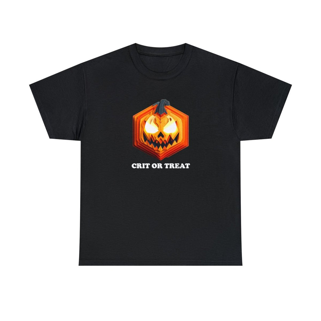 Unisex Heavy Cotton Tee - Crit Or Treat '23 - Imaginary Adventures